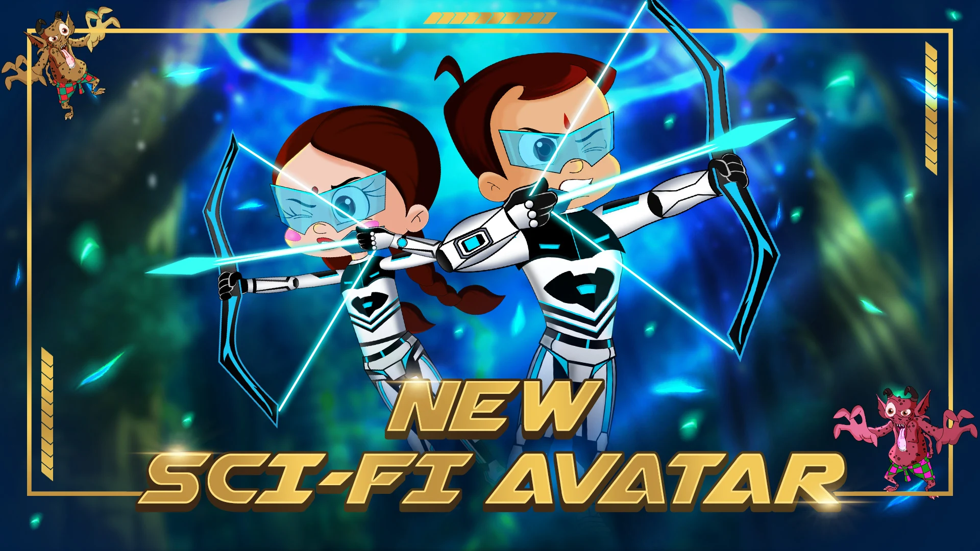 Chhota Bheem Shoot the Leyaks screenshot